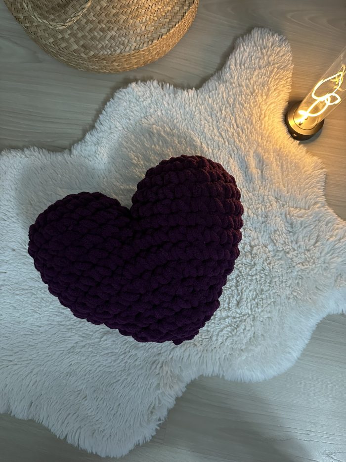 Puffy Kalp Yastık - Görsel 8