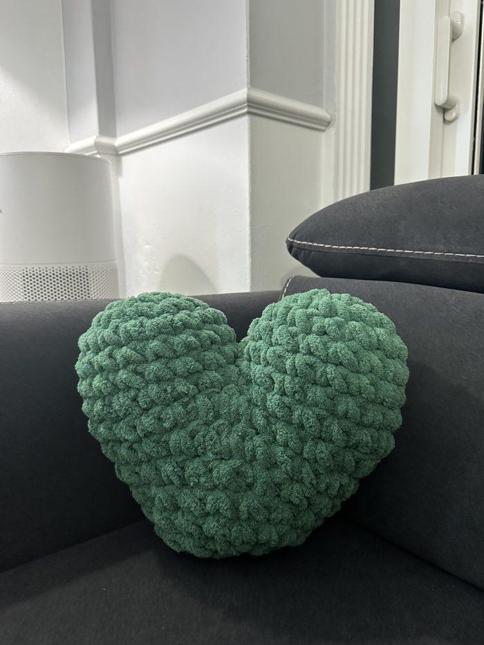 Puffy Kalp Yastık - Görsel 3