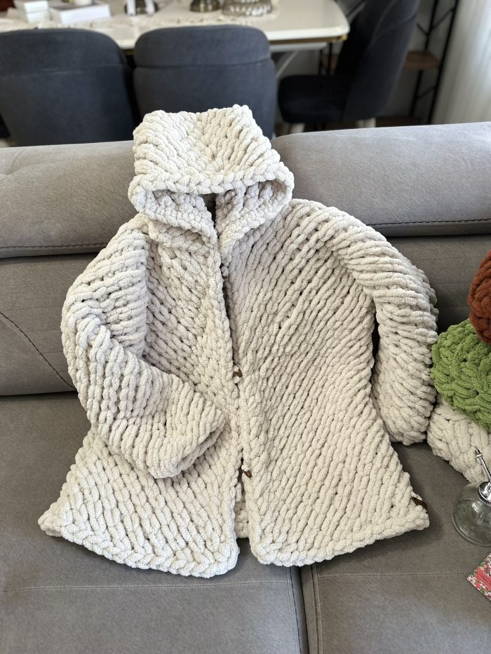 Puffy Çocuk Hırkası - Görsel 3