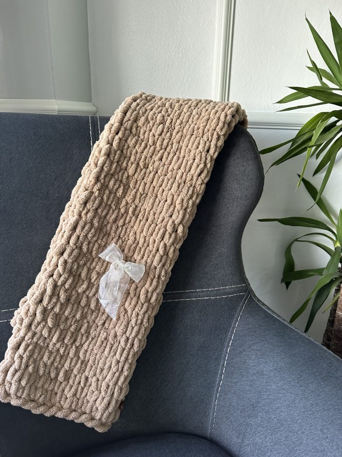 Puffy Düz Atkı Modeli - Görsel 4